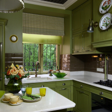 Hoe decoreer je een keukeninterieur in pistachekleur?-5