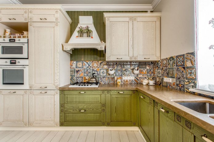 oosterse schort voor de keuken