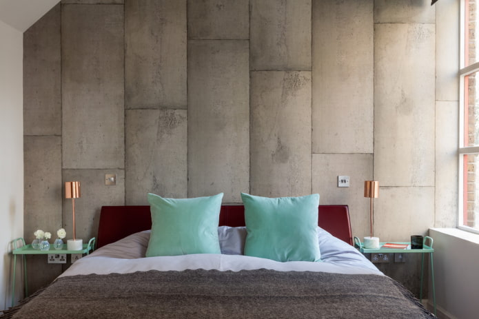 behang met structuur voor beton
