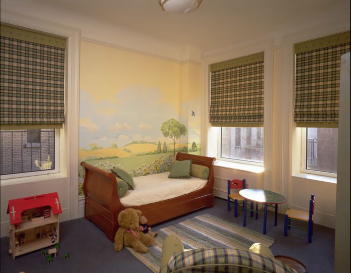 schilderij in de kinderkamer
