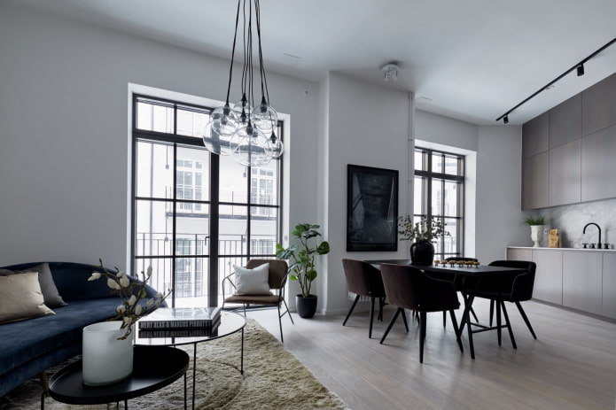 studio met functionele keuken