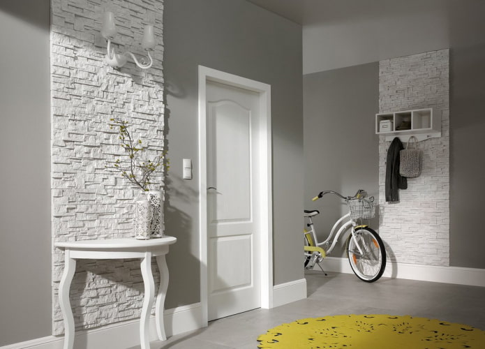 gipstegeldesign in het interieur