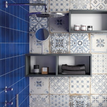 Hoe ziet geglazuurde tegel eruit in het interieur?-3