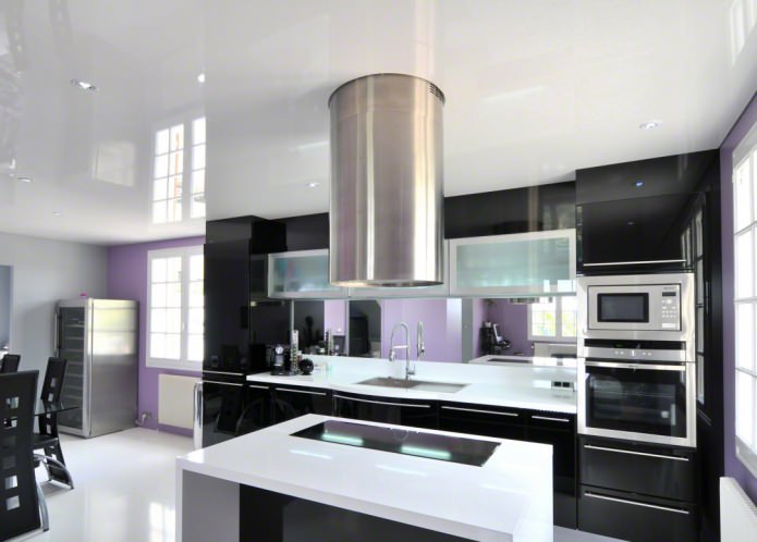 spanplafond in de keuken