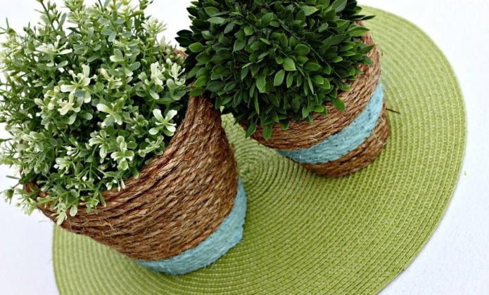 DIY bloempotten