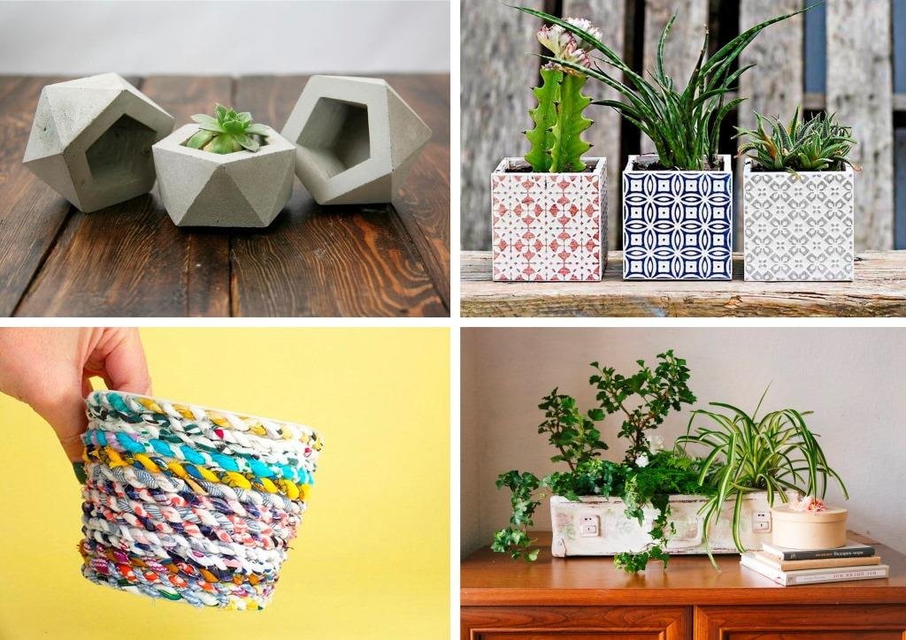 Hoe maak je zelf bloempotten? 9 masterclasses