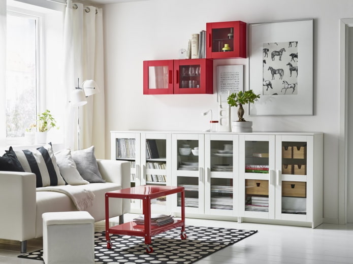 opbergruimte in de woonkamer ikea