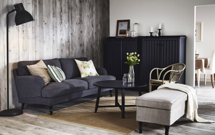 ikea bank en poef