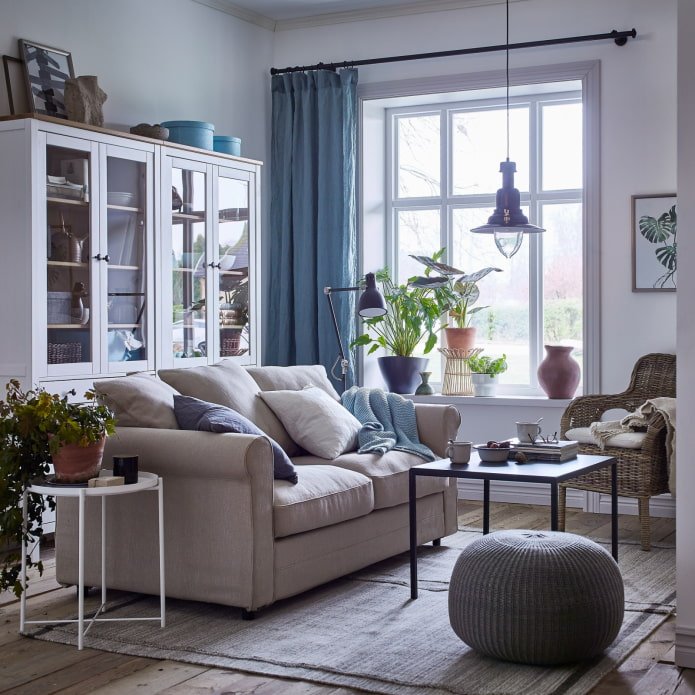 stijlvolle ikea woonkamer