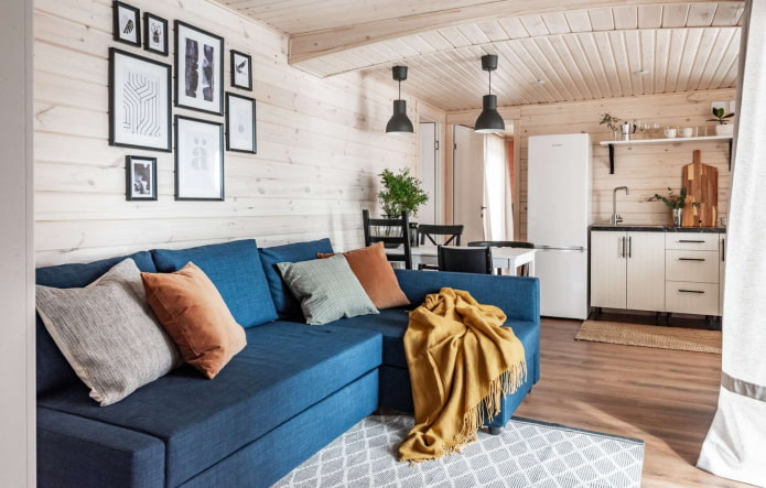 moderne datsja-interieur