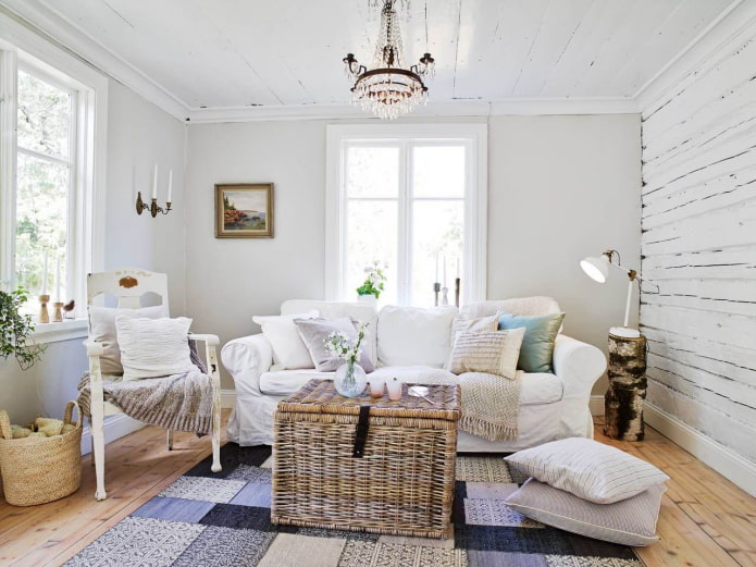 datsja in shabby chic stijl