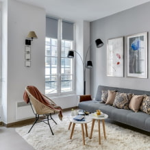 Hoe richt je een woonkamer in met twee ramen?-0