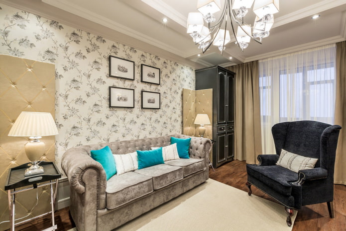meubels voor de woonkamer in een Chroesjtsjovisch appartement