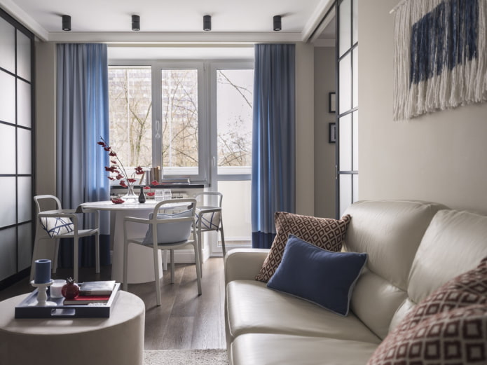 indeling van de hal in een appartement in Chroesjtsjovka