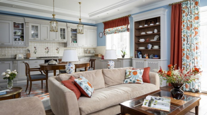 plattelandshuis in het appartement