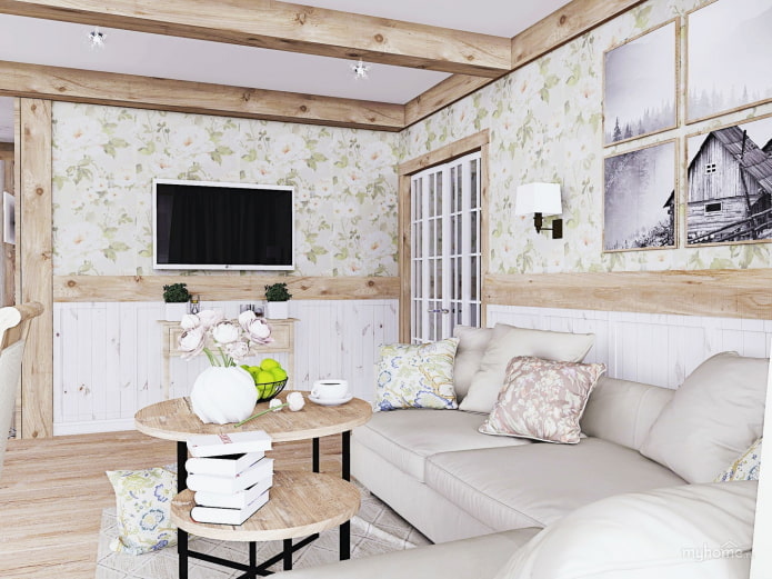 plattelandshuis in het appartement