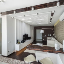 Woonkamer in hightech-stijl-0