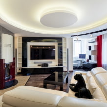Woonkamer in hightech-stijl-1