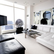 Woonkamer in hightech-stijl-7