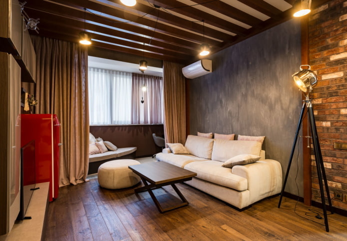 Staande lamp met driepoot
