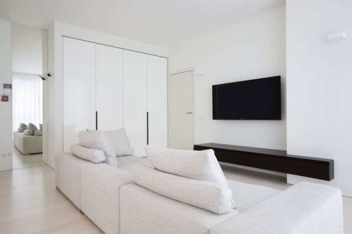 woonkamermeubels in minimalistische stijl