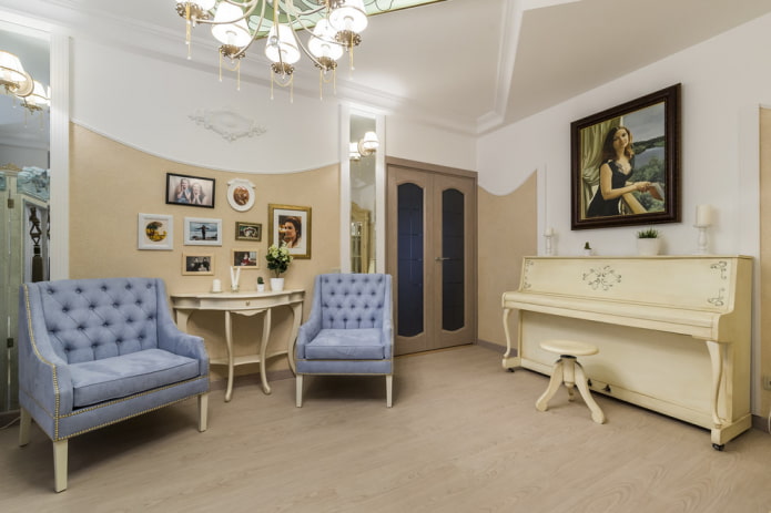 Beige tinten in de woonkamer