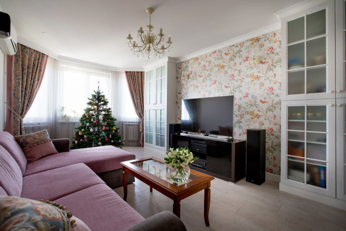 TV in een Proven?aals appartement