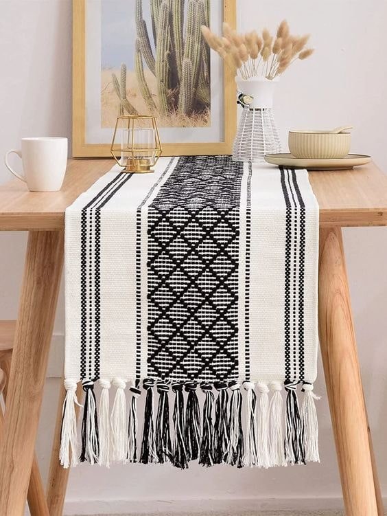 Boho-stijl loper