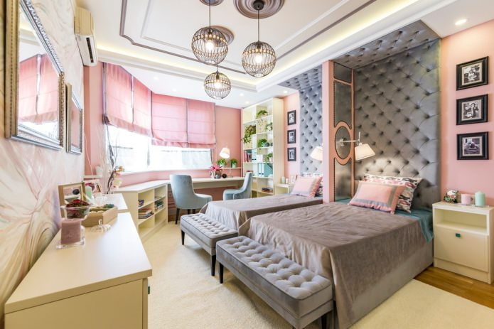 kamer voor twee meisjes