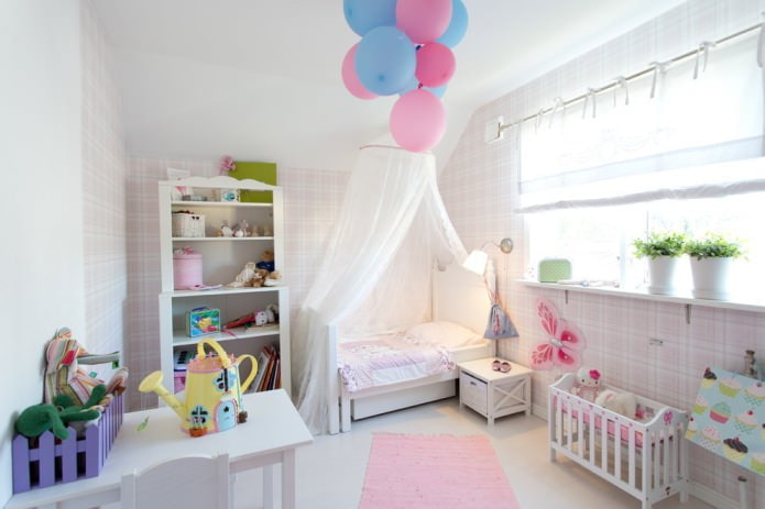 mooie inrichting van een kinderkamer