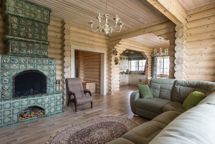 houten huis van hout
