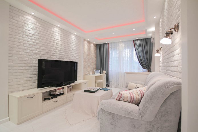 renovatie van een tweekamerappartement in Chroesjtsjov