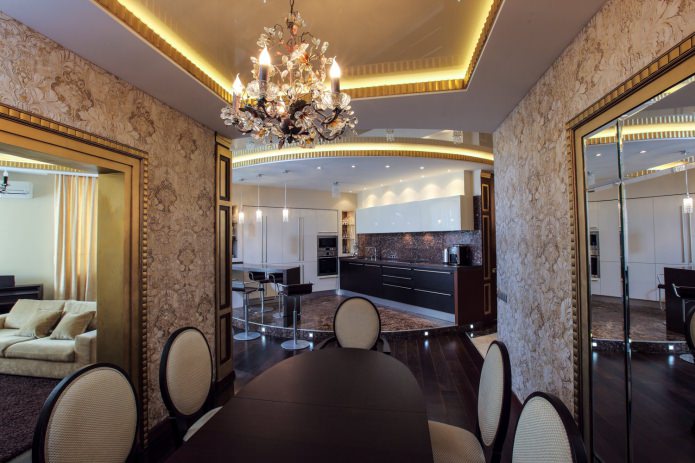Eetkamer in Art Deco-stijl