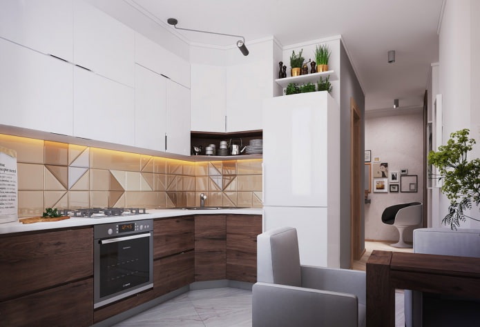 keuken in een appartement van 40 m?