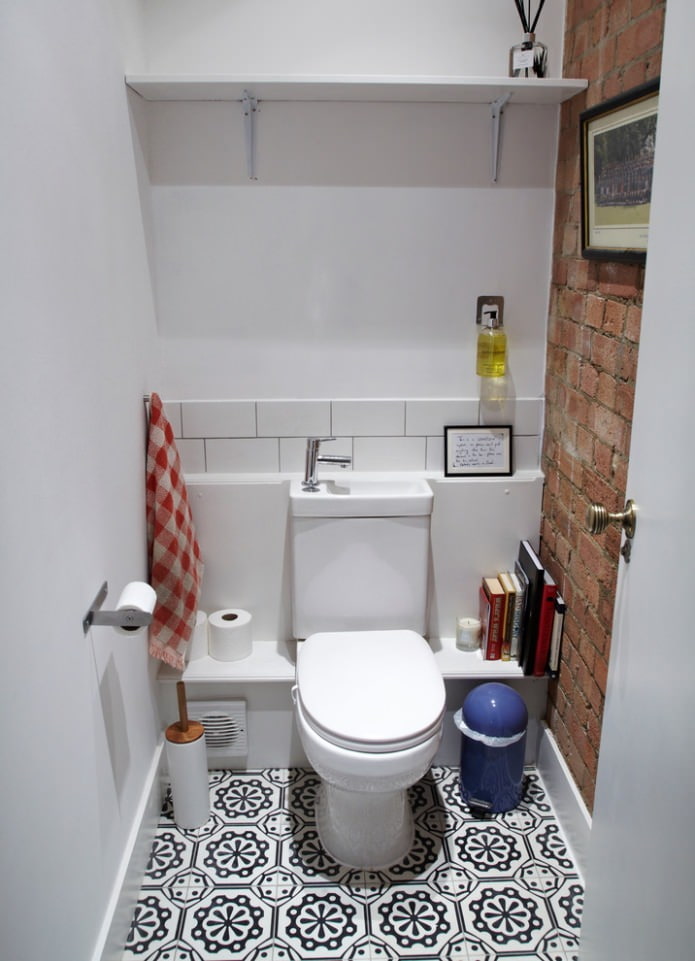 toilet in loftstijl