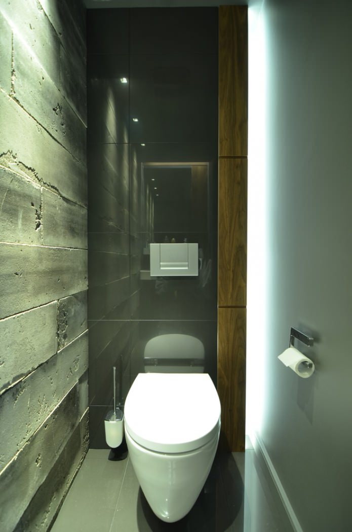 toilet in loftstijl