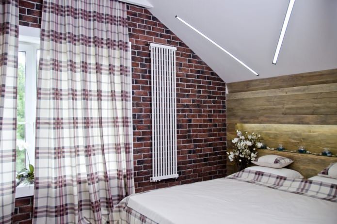 ontwerpproject van een zolderslaapkamer