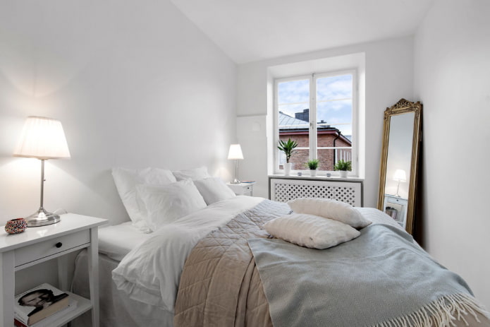 kamer zonder gordijnen