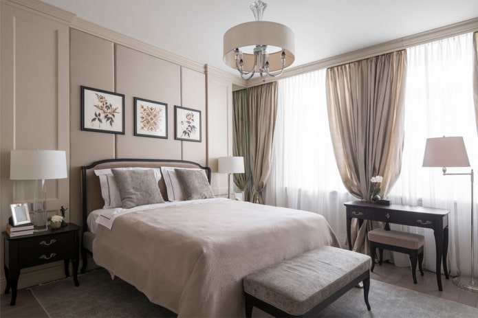 beige slaapkamer