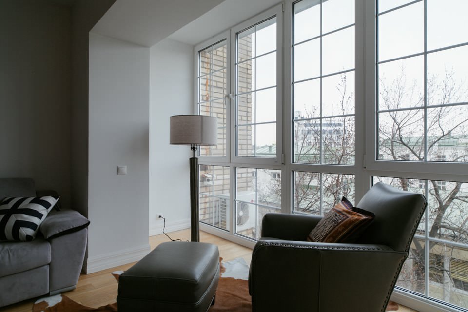 panoramisch raam