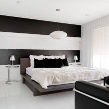Zwart-wit interieur: ontwerpkenmerken, 60 foto's-4
