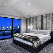 Zwart-wit interieur: ontwerpkenmerken, 60 foto's - 13