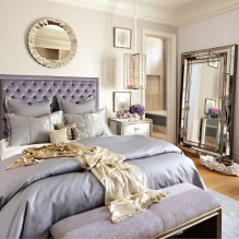 Interieur in paarse tinten: combinaties, beoordeling per kamer, 70 foto's-2
