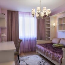 Interieur in paarse tinten: combinaties, beoordeling per kamer, 70 foto's - 12