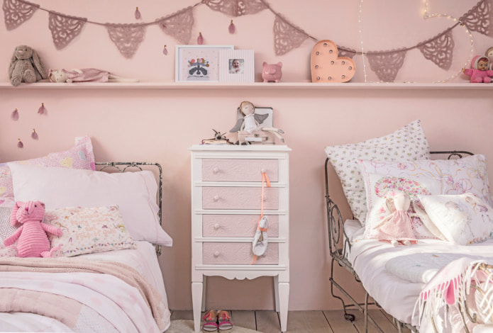 shabby chic kinderkamer