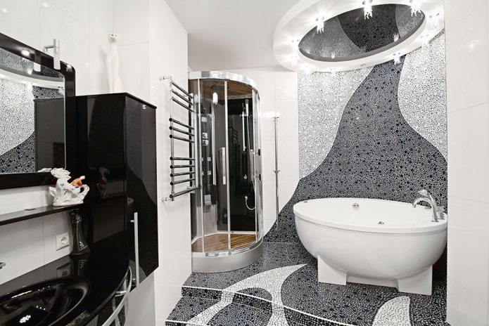 modern badkamerinterieur