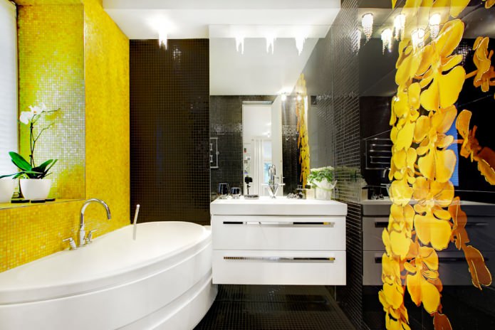 modern badkamerinterieur