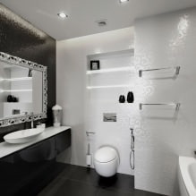 Badkamerinterieur in een moderne stijl: 60 beste foto's en ontwerpidee?n - 9