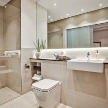 Badkamerinterieur in een moderne stijl: 60 beste foto's en ontwerpidee?n - 8