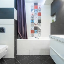 Badkamerinterieur in een moderne stijl: 60 beste foto's en idee?n voor design-4